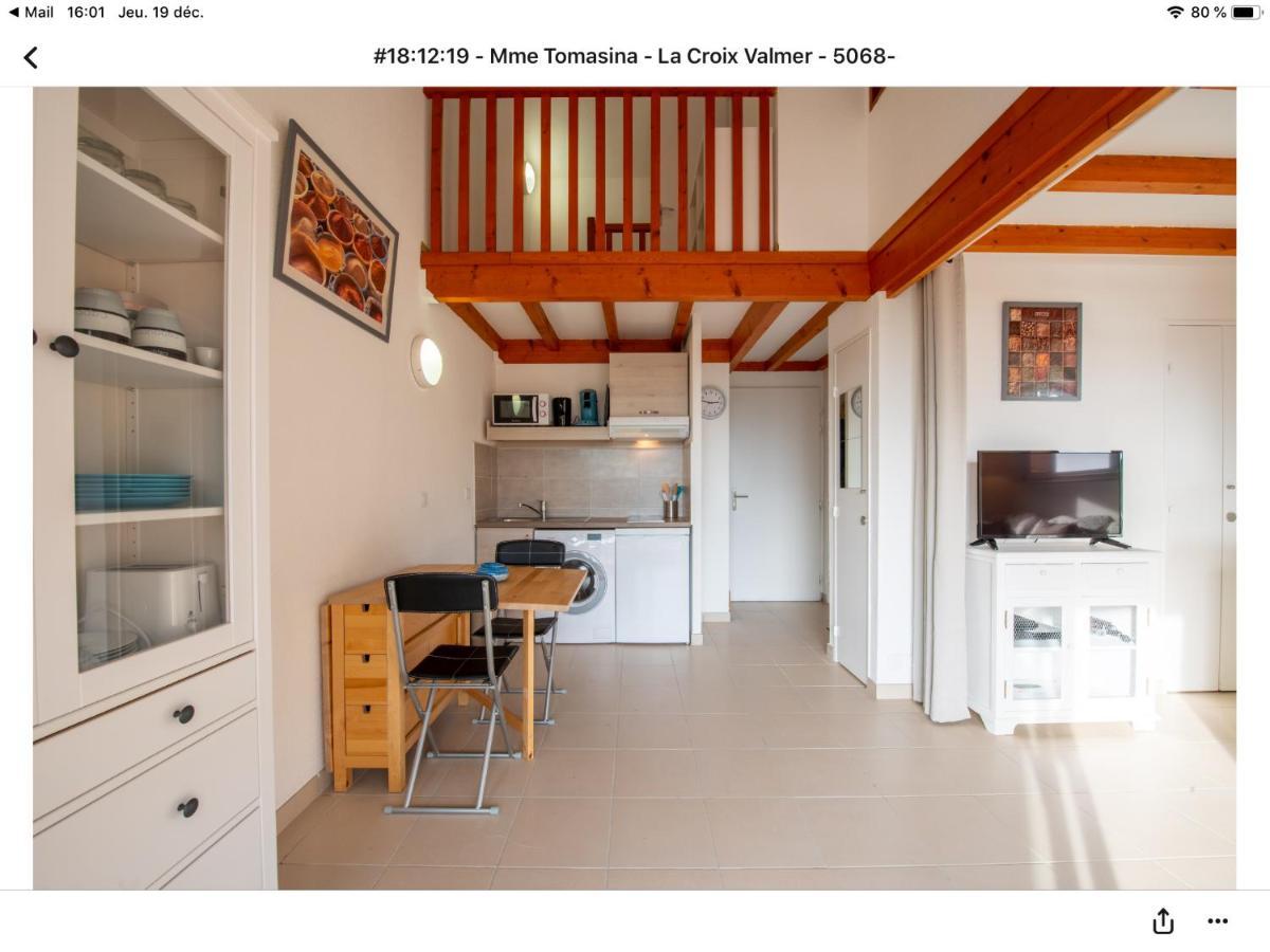 Superbe Appartement T1 Duplex,Vue Mer لا كروا فالميه المظهر الخارجي الصورة