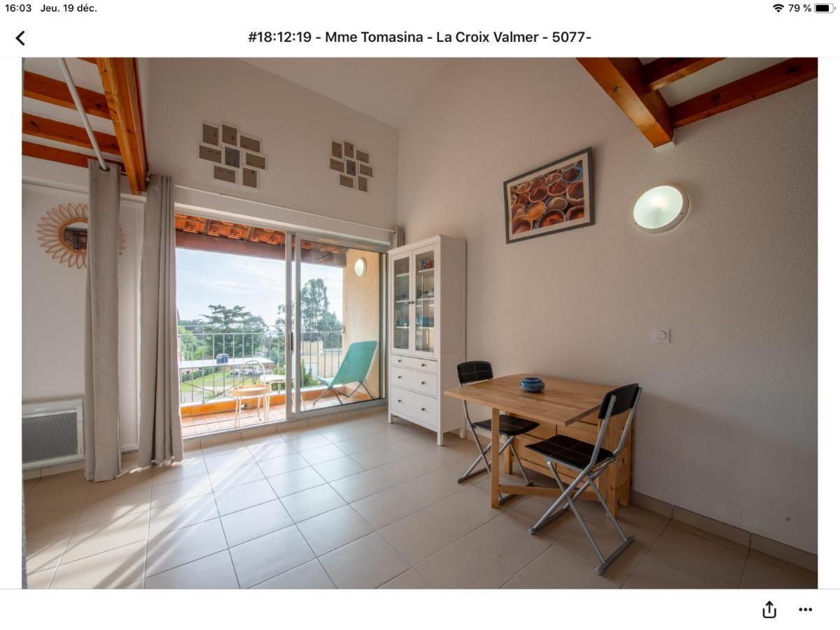 Superbe Appartement T1 Duplex,Vue Mer لا كروا فالميه المظهر الخارجي الصورة